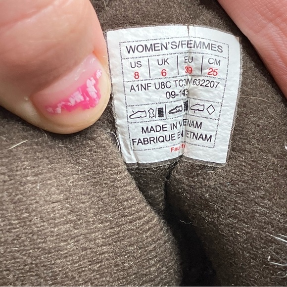 The North Face Shellista lace luxe boots size 8 - Picture 2 of 8